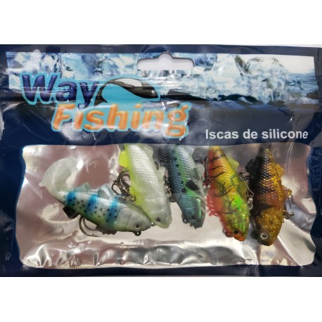 ISCA SILICONE 5561 6CM - WAY FISHING